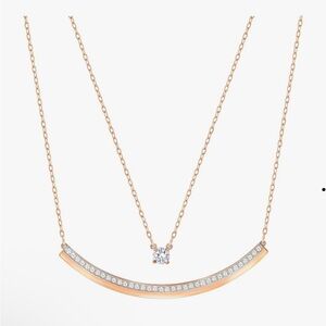 Swarovski Gold And Crystal Necklace - BNWT’s ✨